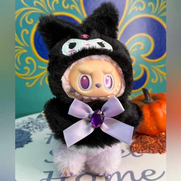 Kuromi Cosplay Costume for Labubu NIP (Labubu not included) - Picture 1 of 2